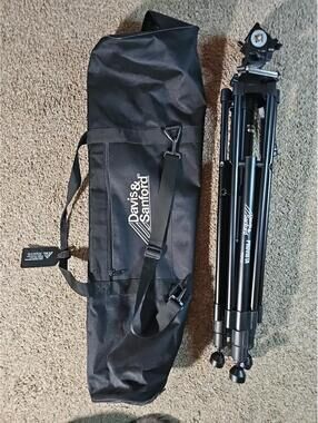 Davis & Sanford Provista Tripod Fluid Head Aluminum Alloy Legs Quick Release